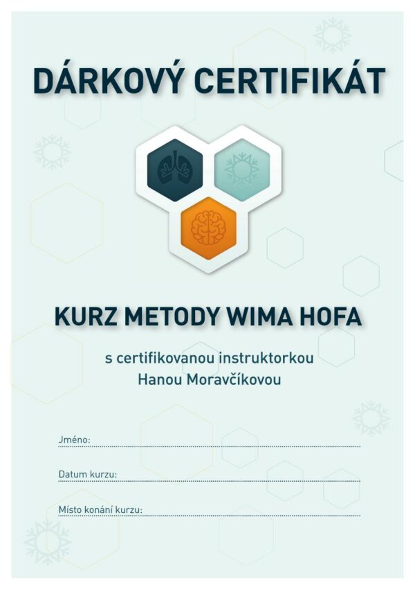 Dárkový certifikát 2